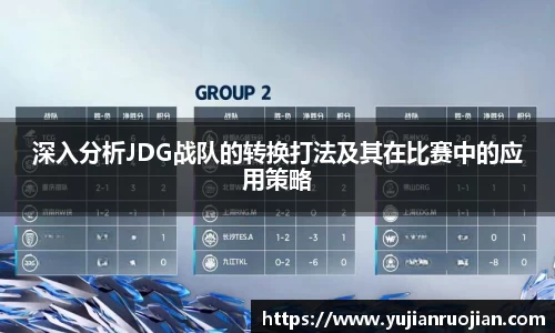 深入分析JDG战队的转换打法及其在比赛中的应用策略