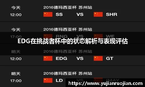 EDG在挑战者杯中的状态解析与表现评估